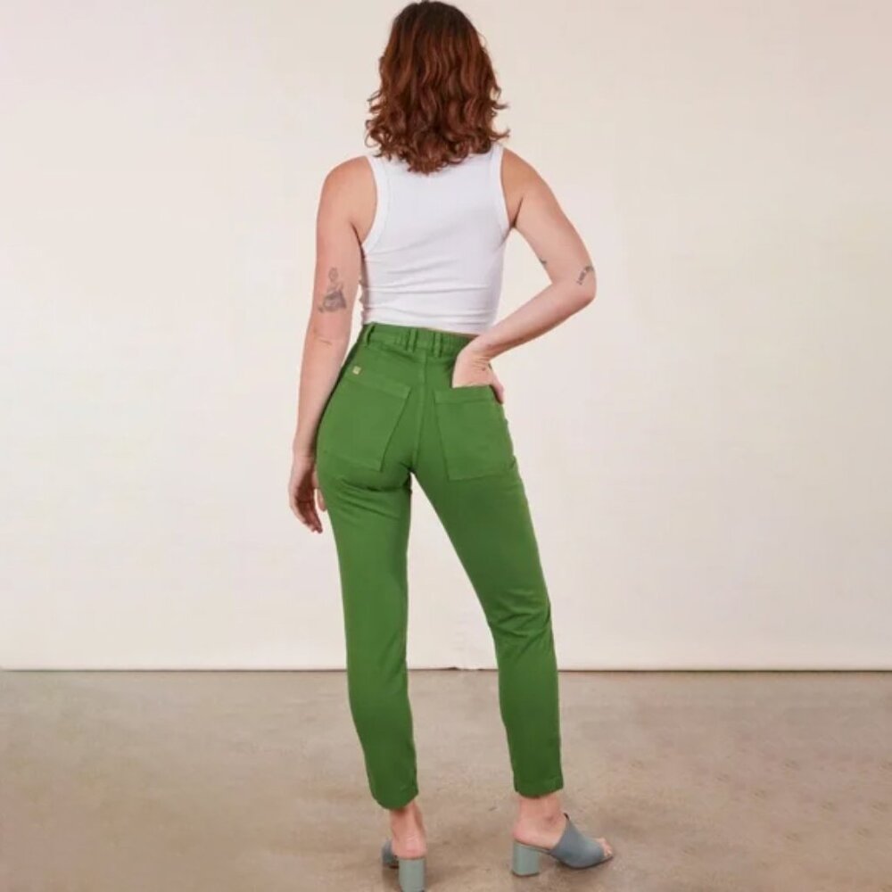 Big Bud Press Pencil Pants - Lawn Green - Regular - XL